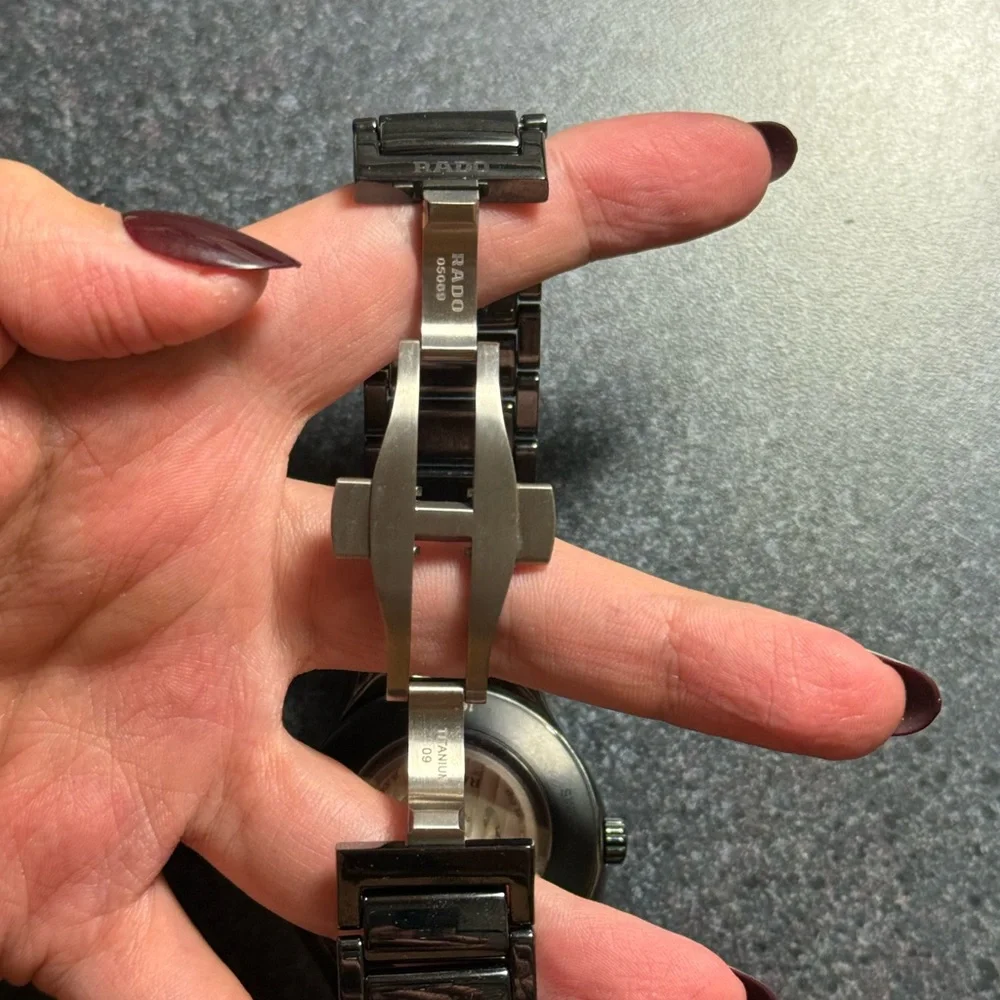 RADO True Round Automatic Open Heart Bracelet Watch, 40mm
